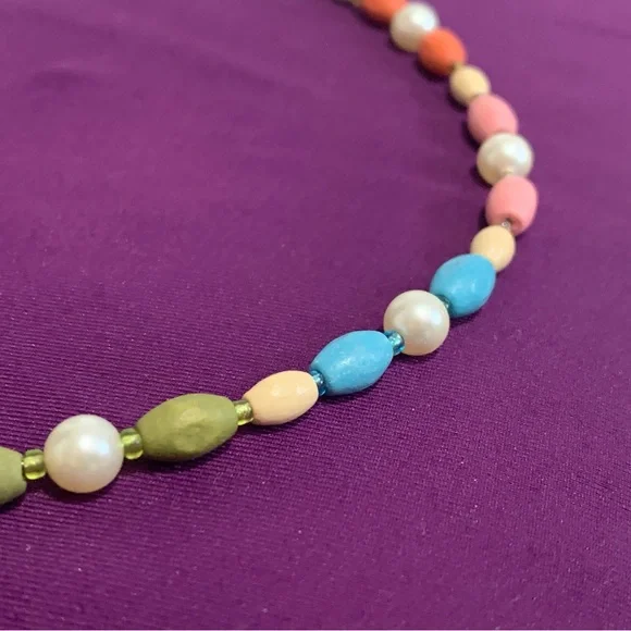 Handmade Springtime Necklace - Picture 7 of 10